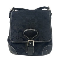 Coach Purse Black Signature C crossbody Vintage From 2000&#39;s messenger bag - £42.82 GBP