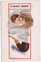 Advertising Postcard 1910 Ullman A Sweet Smoke Smokers Series 168 Subjec... - $19.79