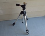 Bogen 3011 Tripod With Bogen 3029 pan tilt Head Made In Italy by Manfrotto - £62.94 GBP