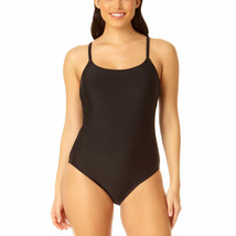 Hurley Ladies&#39; Size XXL, One-Piece Swimsuit, UPF 50+, Black - £14.83 GBP