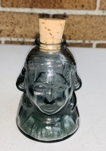 Vintage Wheaton NJ Grey Glass Bottle George Washington Head Patriotic Decor - £11.16 GBP