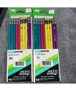 (2) 1980 Vintage Empire Wood Pencil Company Pencils 10 Count Sealed - $368.89 MXN