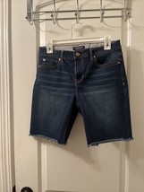 U.S. Polo Assn. Blue Denim Jean Cut Off Shorts Pockets Women&#39;s Size 8 Sl... - $31.43