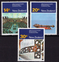 ZAYIX New Zealand 698-700 MNH House of Parliament Government 092022S23 - £1.19 GBP