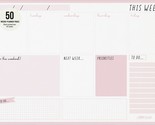 Pukka Pad, Carpe Diem, Weekly Planner Pad, Ballerina Pink - £7.83 GBP