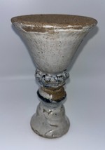 Vintage Handmade Ceramic Art Pottery Candle Stick Holder - €20,63 EUR