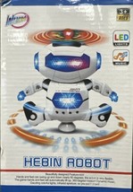 Robot Rotating Dance Toys With Music LED Light Electronic Walking Christ... - £14.06 GBP