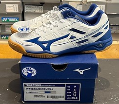 Mizuno Wave Kaiserburg 6 Men&#39;s Table Tennis Shoes Wide [US:7/250] 81GA202027 - £74.32 GBP