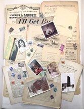 Junk Journal Crafter Harvest EPHEMERA Lot Sheet Music Book Pages Photos ... - $16.00