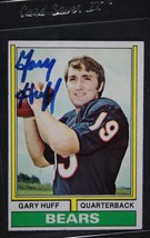 Gary Huff Signed Autographed 1974 Topps Football Card - Chicago Bears - £7.95 GBP