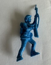 Vintage Lido 54mm Plastic Civil War Infantry Soldier Figure - $0.98