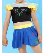 NEW Boutique Princess Ana Frozen Girls Bikini Swimsuit - $284.91 MXN