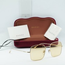 GUCCI GG1184S 003 Gold/Orange 54-19-145 Sunglasses New Authentic - £186.29 GBP