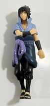 Sasuke Uchiha NARUTO Shippuden Action Figure Bandai Anime 4.5” - $4.40