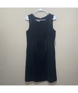 Anne Klein Dress BLACK SZ 10 back zip  NEW - $119.00