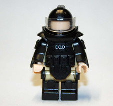 Toys E.O.D Bomb Suit black Minifigure Custom Toys - £5.11 GBP