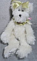 Progressive Plush Girl Angel Teddy Bear Stuffed Animal Toy Shaggy Fur Jo... - $8.08