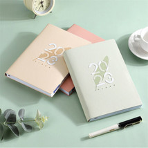 365days 2023 PU Leahter Cover Journals Notebook Lined Paper Diary Planne... - $30.99