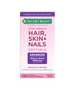 (2 Pack) 2/26+ Nature&#39;s Bounty Advanced Hair, Skin &amp; Nails, 300 Softgels - $378.14 MXN