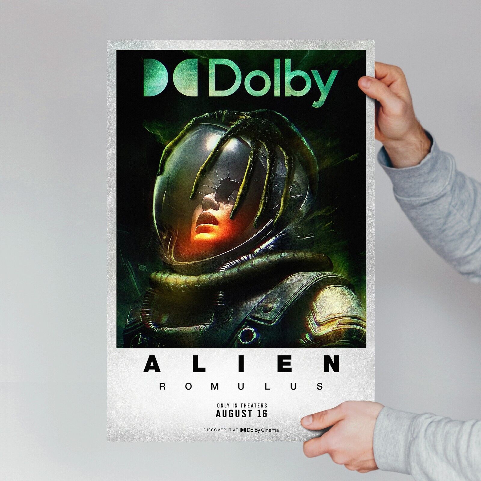 ALIEN: ROMULUS movie poster Dolby Version 2024 Sci-fi Horror Film Wall Art Decor