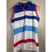 Ralph Lauren RLX Womens Wicking Sleeveless Golf Polo Shirt VC Country Cl... - $558.84 MXN