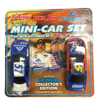 Kelloggs Albertsons Vtg  2001 Racing Mini Car Set #57 #5 Nascar 1:64 Collector’s - £11.28 GBP