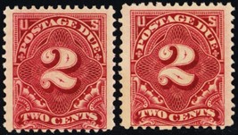 J39, Mint F-VF NH 2¢ Postage Due Pair of Stamps CV $80.00 - Stuart Katz - £27.53 GBP