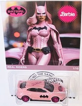Pink &#39;18 Honda Civic Type R  CUSTOM Hot Wheels Barbie Batgirl Series w/ RR - $94.59