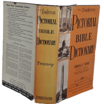 Zondervan Pictorial Bible Dictionary Hard Cover Dust Jacket Merrill Tenn... - $14.96
