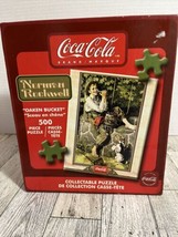 2004 Coca-Cola 500 Piece Puzzle “Barefoot Boy Rockwell Sealed “Oaken Buc... - $12.19