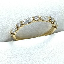 0.70 Ct Round and Marquise Alternating Lab Grown Diamond Wedding Ring Ba... - €427,48 EUR+