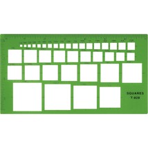 Westcott Technical Squares Drawing Template (T-828) - £11.93 GBP
