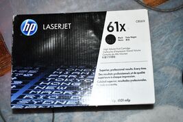 Genuine HP 61X Black High Volume Print Toner Cartridge C8061X- Sealed 517a - $44.99