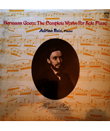 Hermann Goetz: The Complete Works For Solo Piano Adrian Ruiz *NEW* [Viny... - £19.65 GBP