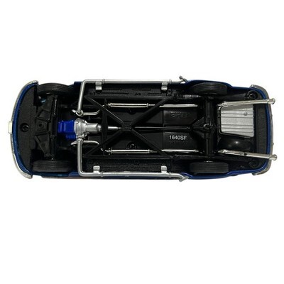 Vintage Ertl American Muscle 1949 Mercury Custom 1/43 Blue Diecast Car Item image 8
