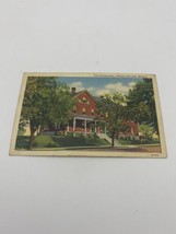 Vtg Lithograph postcard Post Headquarters Jefferson Barracks Missouri 1941 - £108.49 GBP
