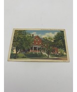 Vtg Lithograph postcard Post Headquarters Jefferson Barracks Missouri 1941 - £106.67 GBP