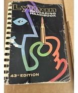 1964 LYMAN RELOADING HANDBOOK 43rd EDITION, RIFLE, MUZZLE LOADER, PISTOL - $19.81 CAD