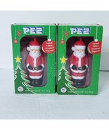 LOt Of 2 PEZ Limited Edition Christmas Santa Claus Dispenser Ornaments New - $399.81 MXN