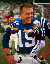 Johnny Unitas Baltimore Indianapolis Colts HOF QB Quarterback Art 1 8x10-48x36 - £19.65 GBP+