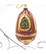 Vtg Mr Christmas Ornament Music Egg Trinket Box Shaped By Valery Parr - $418.67 MXN