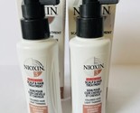 2 X Nioxin System 3 Scalp Treatment Color Safe Light Thinning 3.38 oz/10... - $19.70