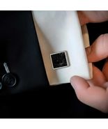 Onyx Stone Cufflinks | Sterling Silver Menswear | Classic Formal Eleganc... - $68.00