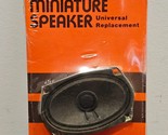 Speco 2x3 Round Miniature Universal Replacement Speaker - G23AF.5 - $14.50