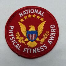 National Physical Fitness Presidential Award Embroidered Iron On Patch 3&quot; - $9.97