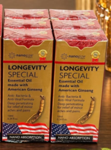 Nanogize Longevity American Ginseng Essential Oil 0.34 oz / 10ml (Pack o... - $59.39