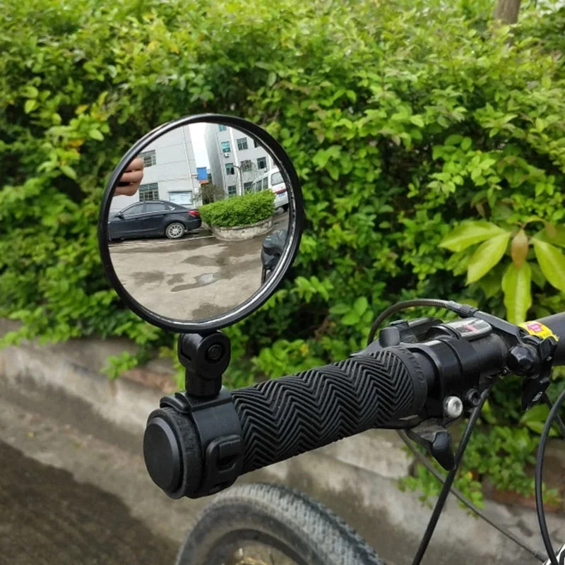 Sporting Universal Bicycle Rearview Mirror Adjustable Rotate Wide-Angle Cycling  - £23.90 GBP