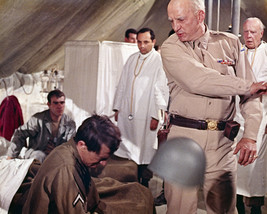 George C. Scott in Patton slapping soldier in classic scene 16x20 Canvas Giclee - £55.94 GBP