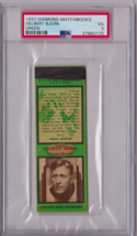 1937 Diamond Matchbooks Delbert Bjork Green PSA 3 P1270 - £25.90 GBP