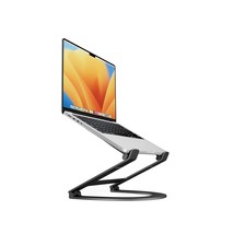 Curve Flex | Ergonomic Height &amp; Angle Adjustable Aluminum Laptop/Macbook Stand/R - £117.19 GBP